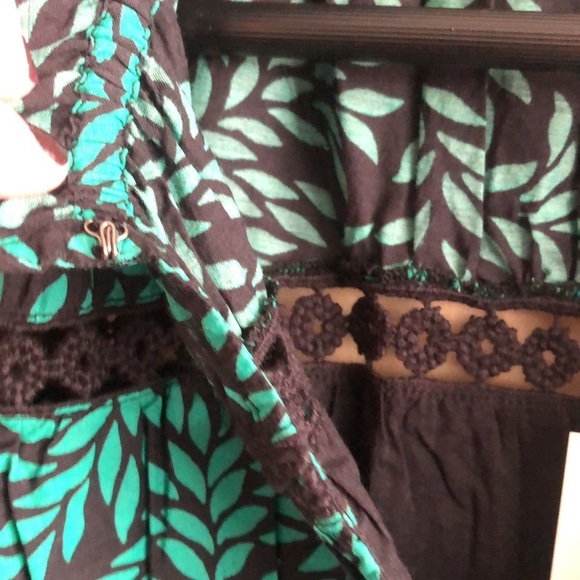 Joie Salama Caviar Long Sleeve Ruffle Tiered Mini Dress X-Small - Picture 8 of 11